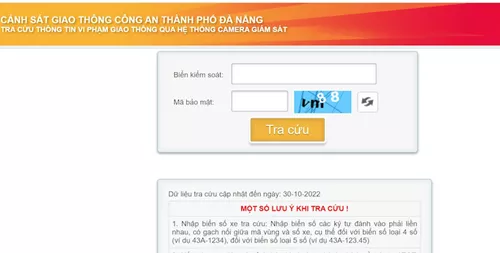 Nhập Đúng Biển Số Xe Ô Tô Theo Hướng Dẫn