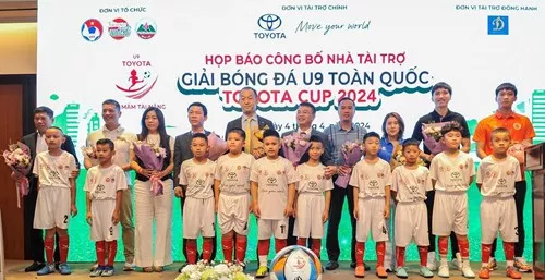 Khởi Động Giải Bóng Đá U9 Toàn Quốc Toyota Cup 2024