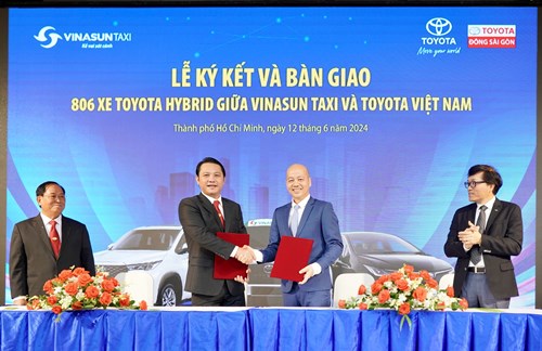 Lễ Ra Mắt Dịch Vụ Taxi Hybrid Đầu Tiên Tại Việt Nam &Amp; Dự Án Hợp Tác Chiến Lược Giữa Toyota Và Vinasun