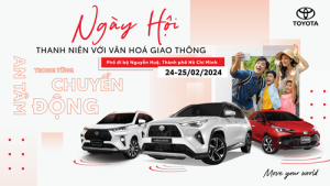 Read More About The Article Toyota Việt Nam Đồng Hành Cùng Chương Trình Ngày Hội Thanh Niên Với Văn Hóa Giao Thông 2024