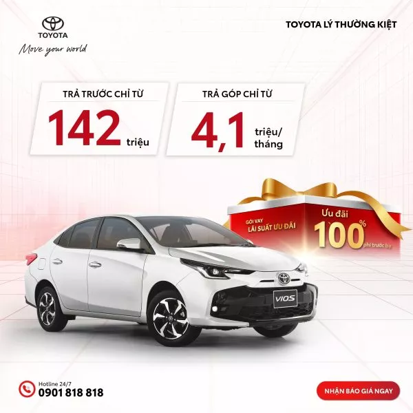 Toyota Tân Phú: Giảm 100% Phí Trước Bạ, Chốt Xe Thả Ga